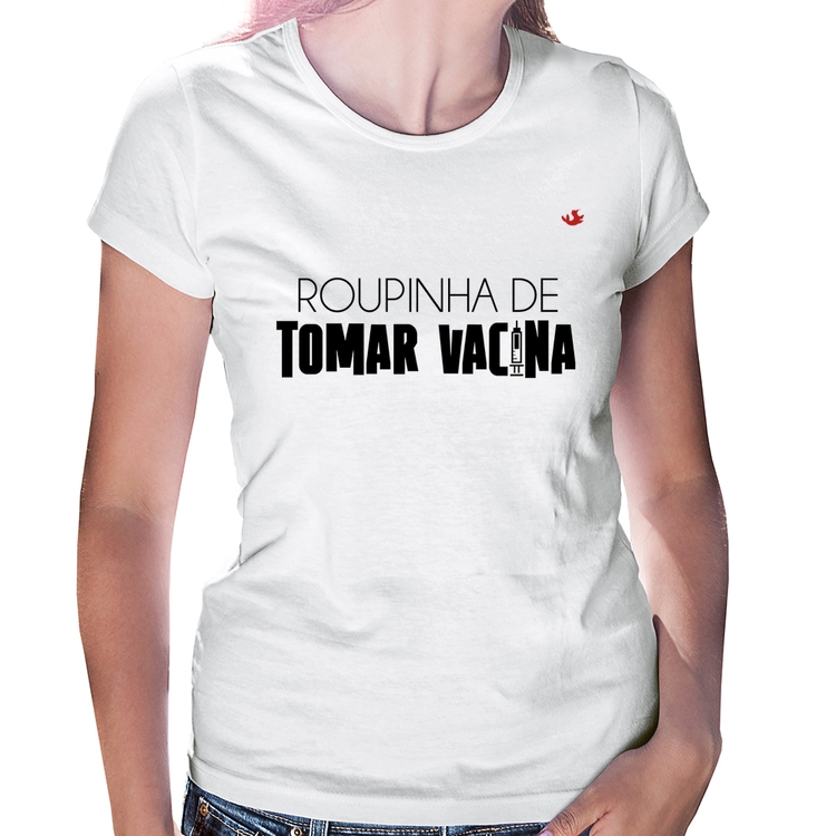 Baby Look Roupinha de tomar vacina