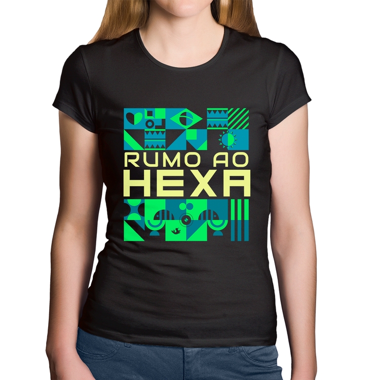 Baby Look Algodão Rumo ao Hexa