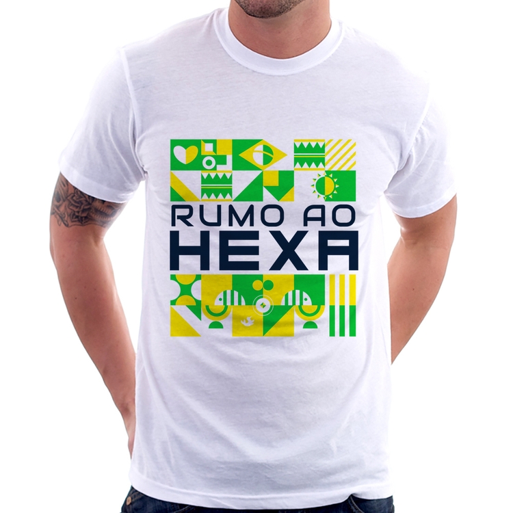 Camiseta Rumo ao Hexa