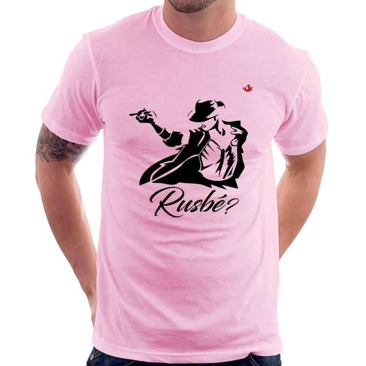 Camiseta Rusbé? - Rosa Bebê