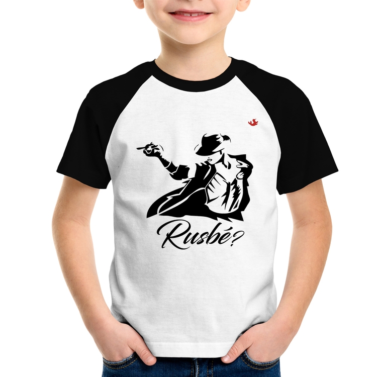 Camiseta Raglan Infantil Rusbé?