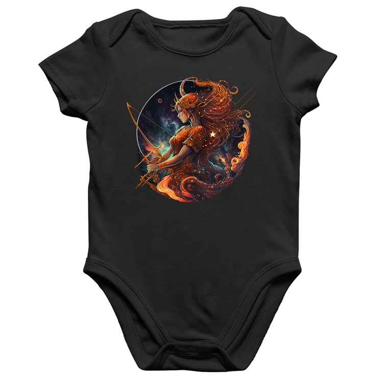 Body Bebê Algodão Sagitário Sígno