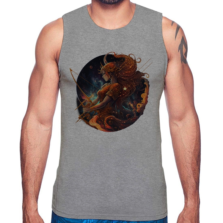 Regata Sagitário Sígno - Cinza