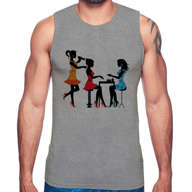 Regata Salão de Beleza Cabeleireira e Manicure - Cinza