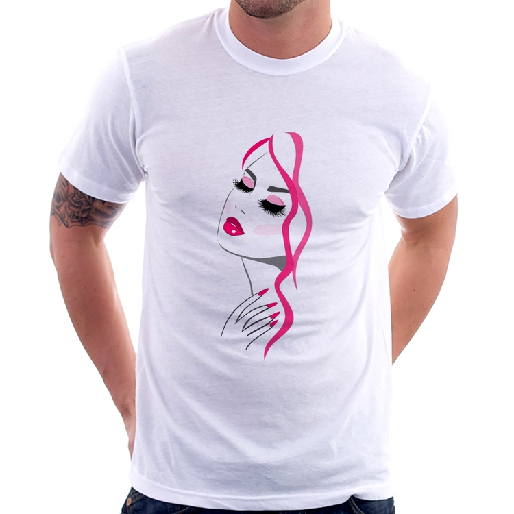 Camiseta Salão De Beleza Maquiagem