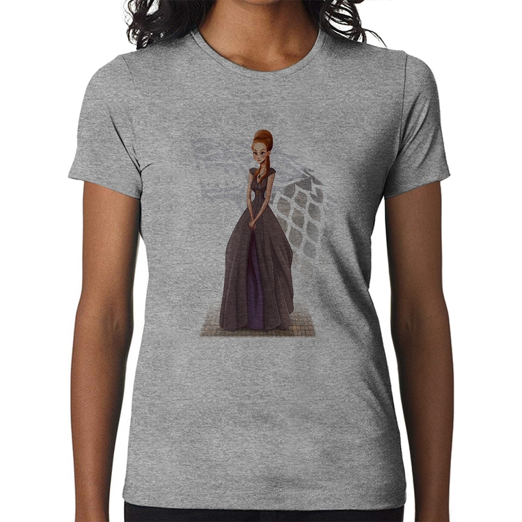 Baby Look Sansa Stark Art - Cinza