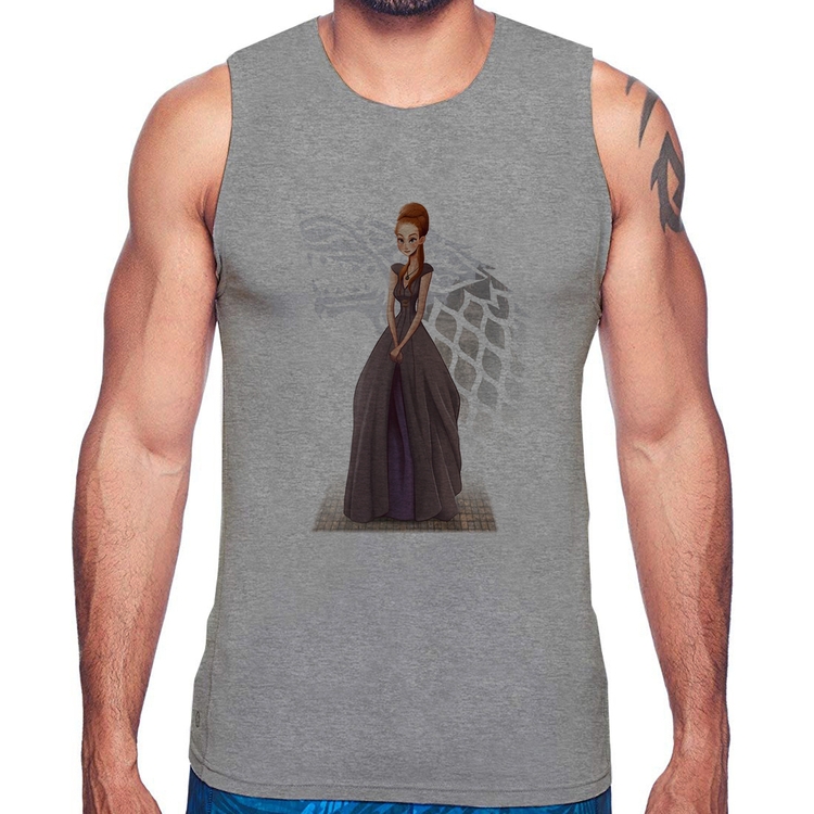 Regata Sansa Stark Art - Cinza