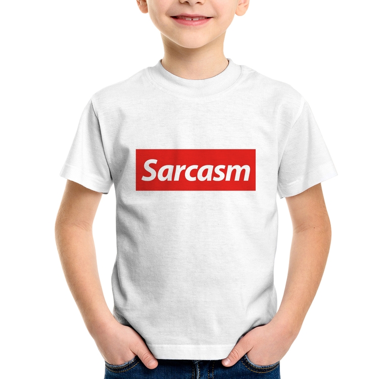 Camiseta Infantil Sarcasm