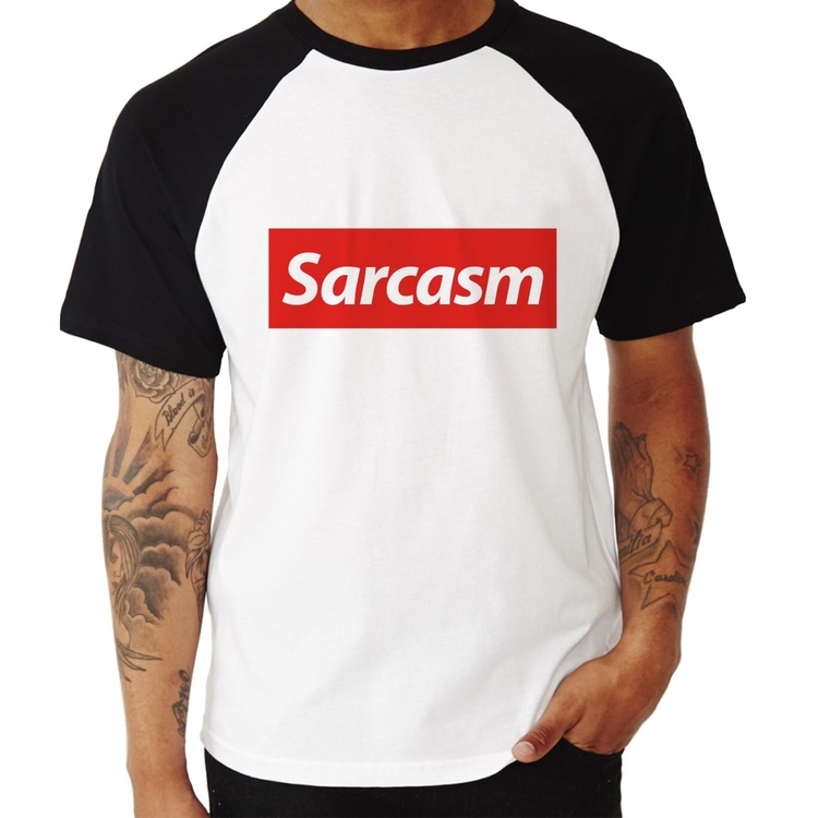 Camiseta Raglan Sarcasm