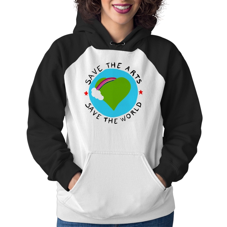 Moletom Feminino Save The Arts Save The World