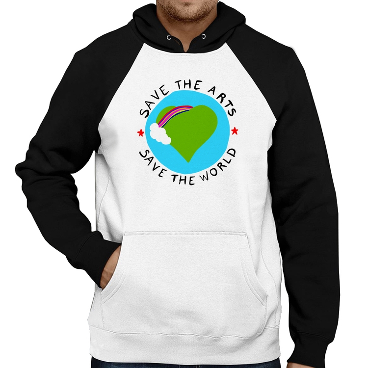 Moletom Save The Arts Save The World