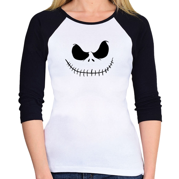 Baby Look Raglan Scare Face Manga 3/4