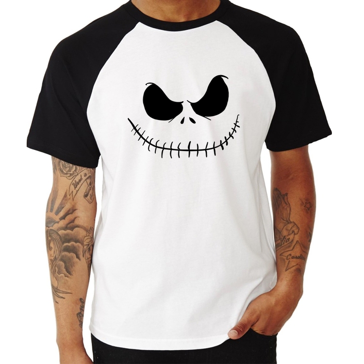Camiseta Raglan Scare Face