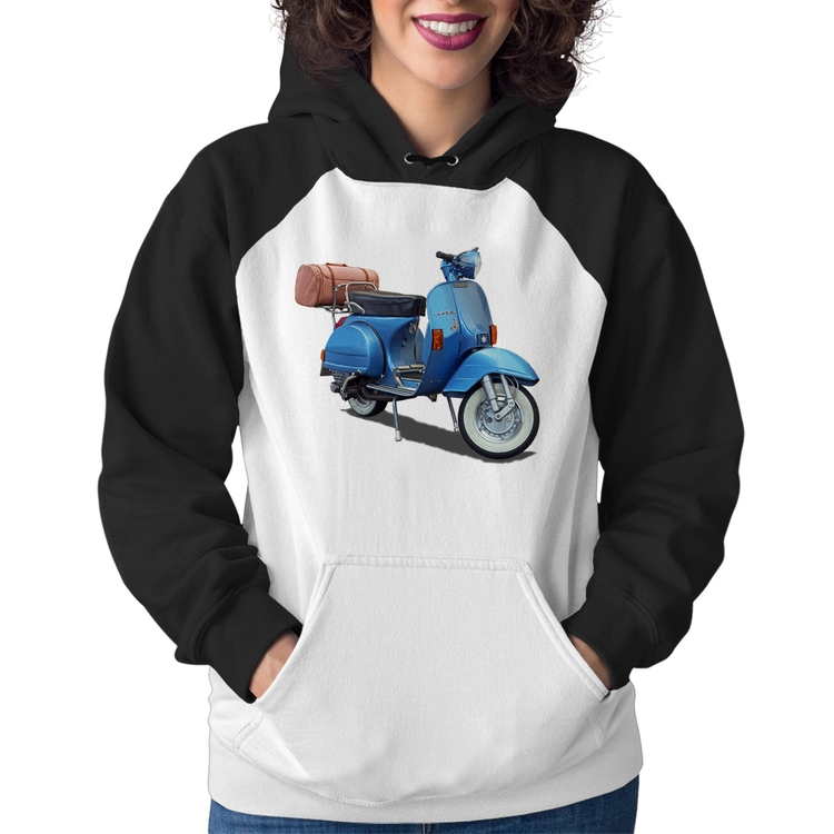 Moletom Feminino Scooter Azul