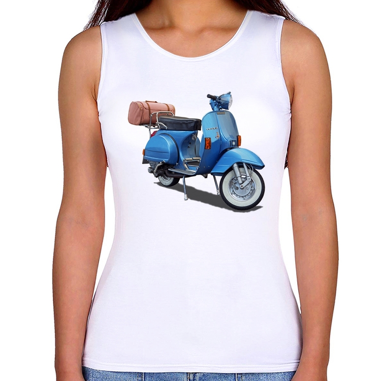 Regata Feminina Scooter Azul