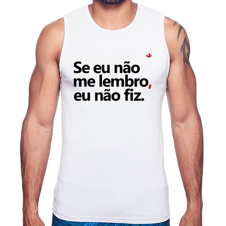 Regata Se eu não me lembro, eu não fiz