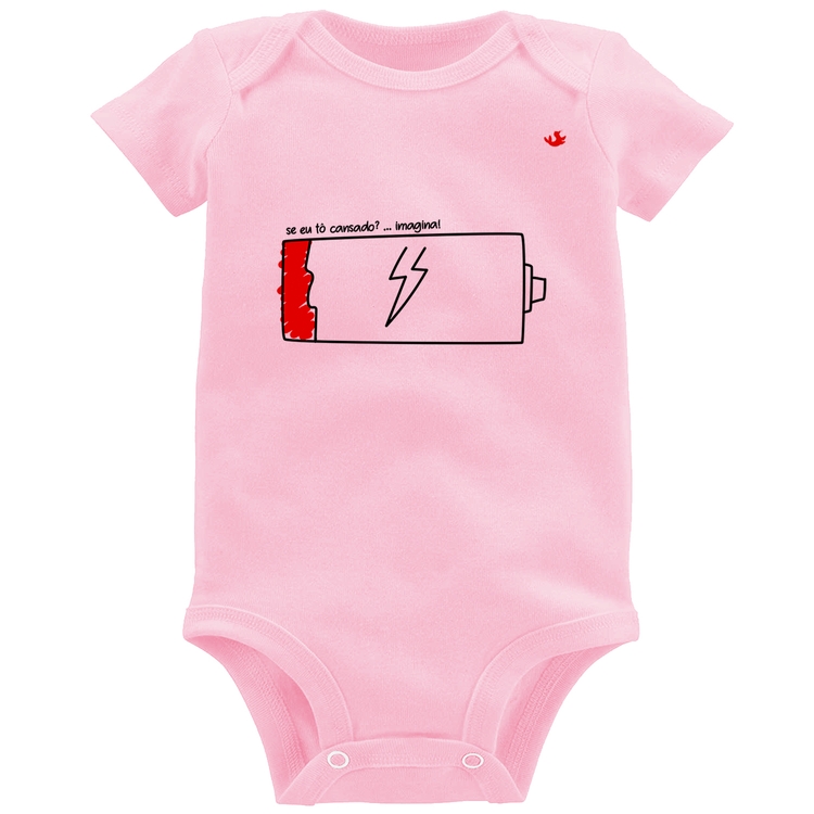 Body Bebê Se eu tô cansado? - Rosa Bebê