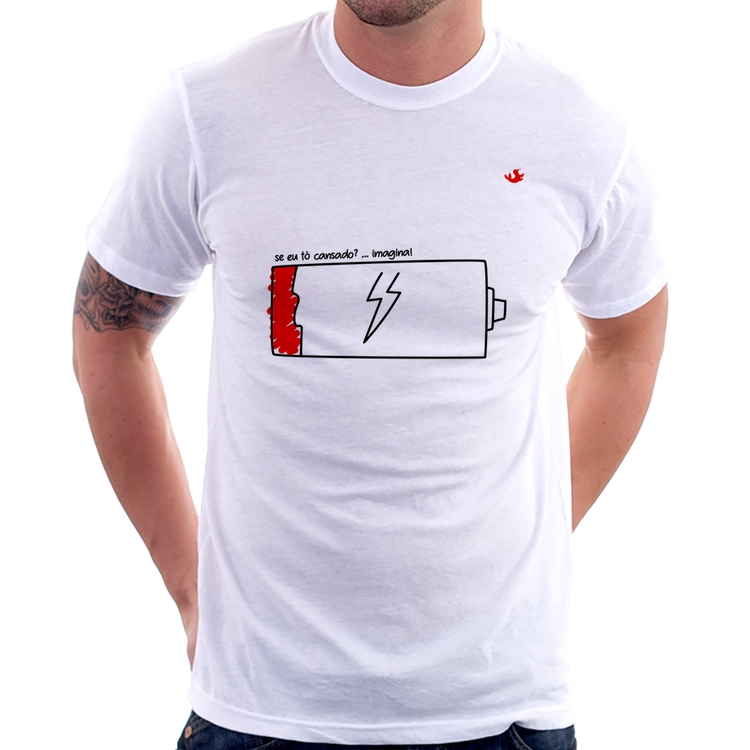 Camiseta Se eu tô cansado?