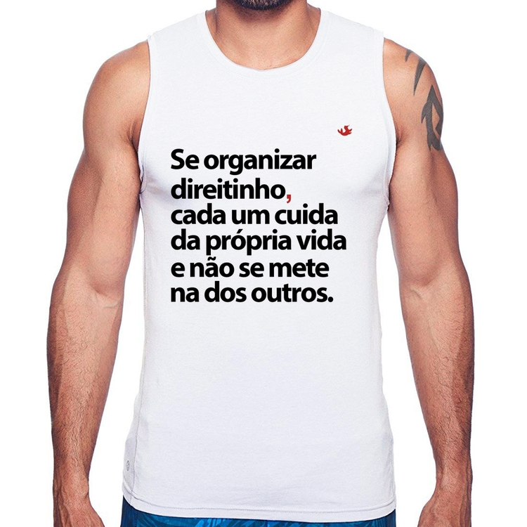 Regata Se organizar direitinho, cada um cuida da própria vida