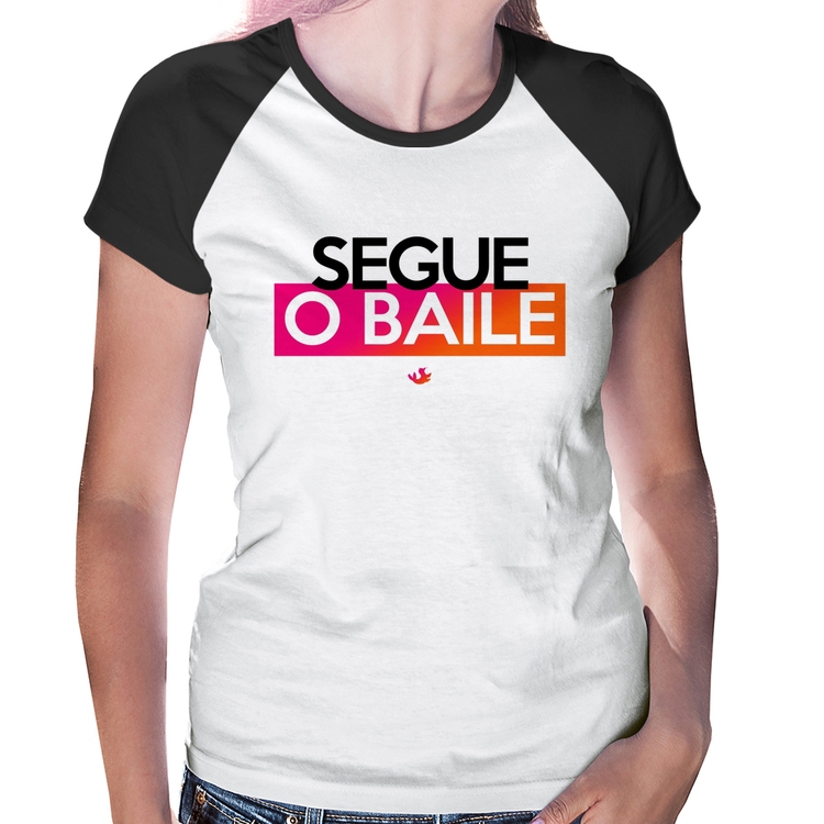 Baby Look Raglan Segue o baile