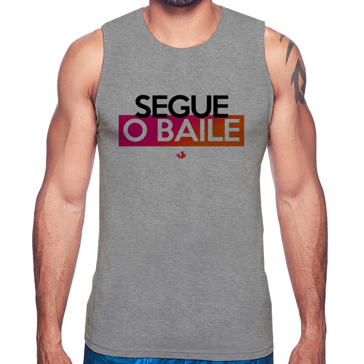 Regata Segue o baile - Cinza