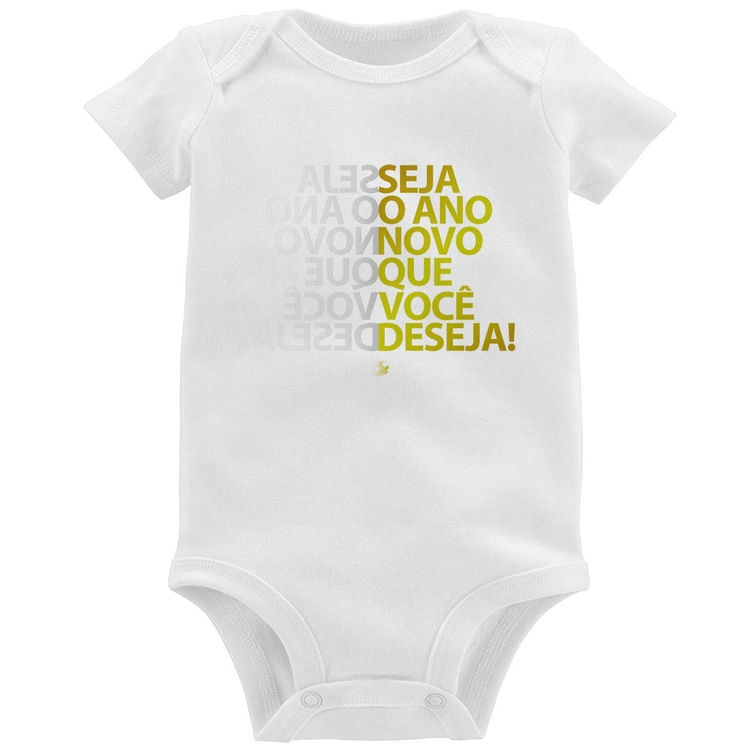Body Bebê Seja o ano novo que você deseja!