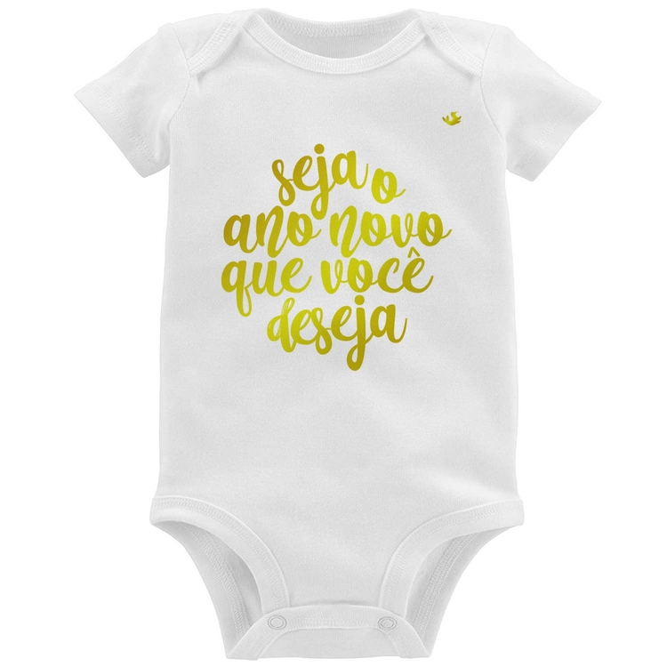 Body Bebê Seja o ano novo que você deseja