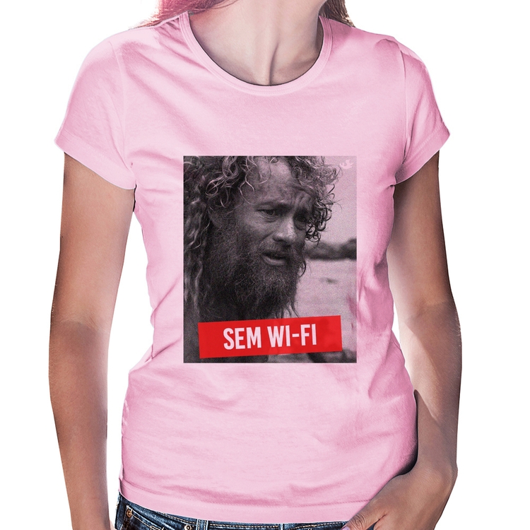 Baby Look Sem Wi-Fi - Rosa Bebê