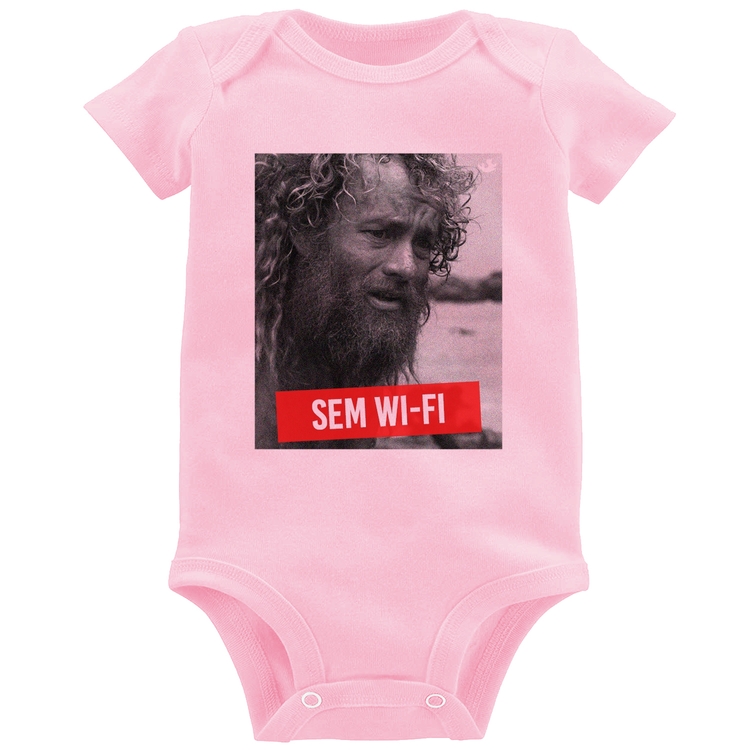 Body Bebê Sem Wi-Fi - Rosa Bebê
