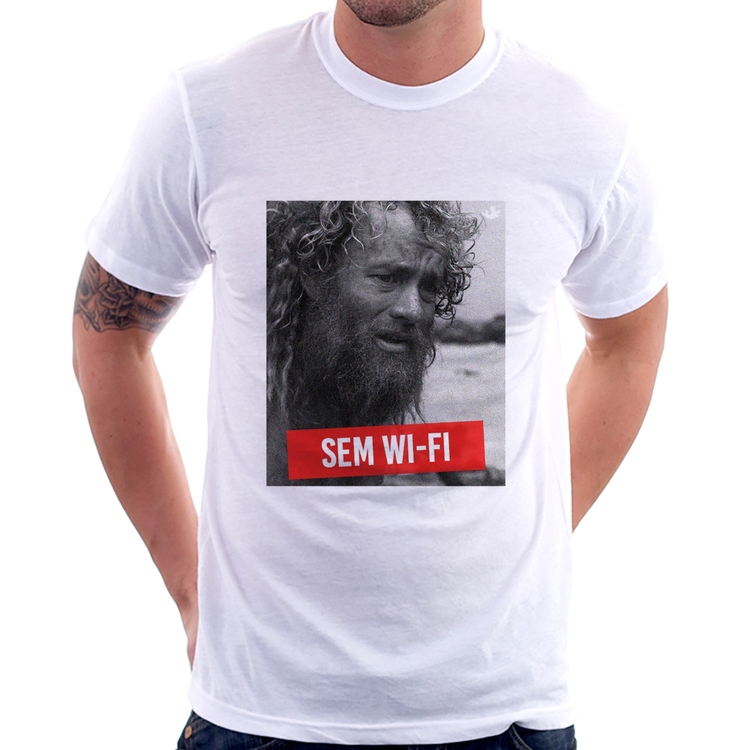 Camiseta Sem Wi-Fi