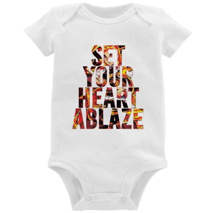 Body Bebê Set your heart ablaze