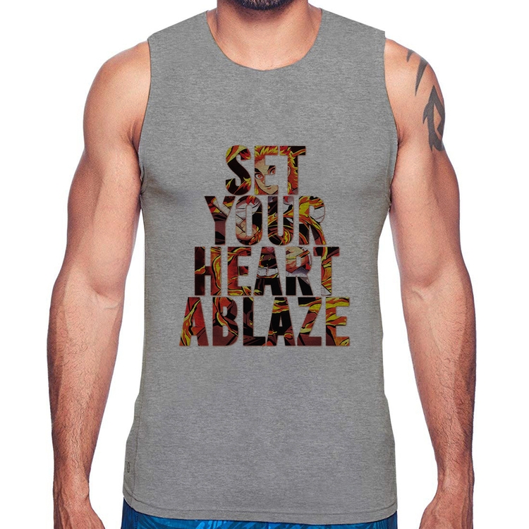 Regata Set your heart ablaze - Cinza