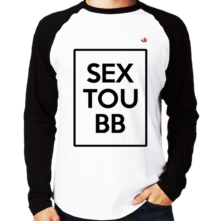 Camiseta Raglan Sextou BB Manga Longa