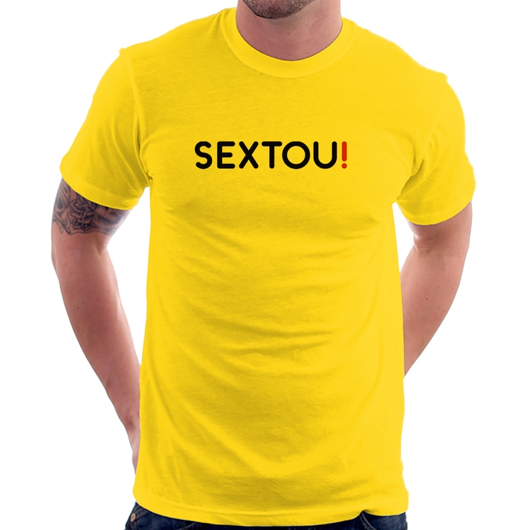 Camiseta Sextou! - Amarela