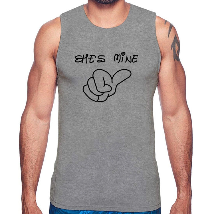 Regata She's Mine - Cinza