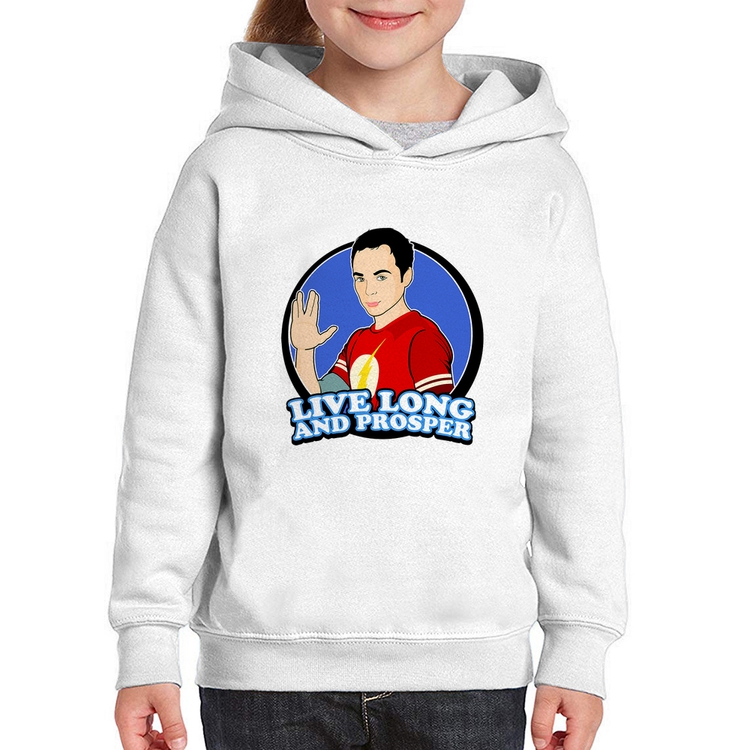 Moletom Infantil Sheldon Spock