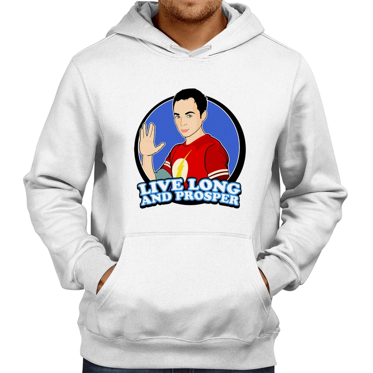 Moletom Sheldon Spock - Branco