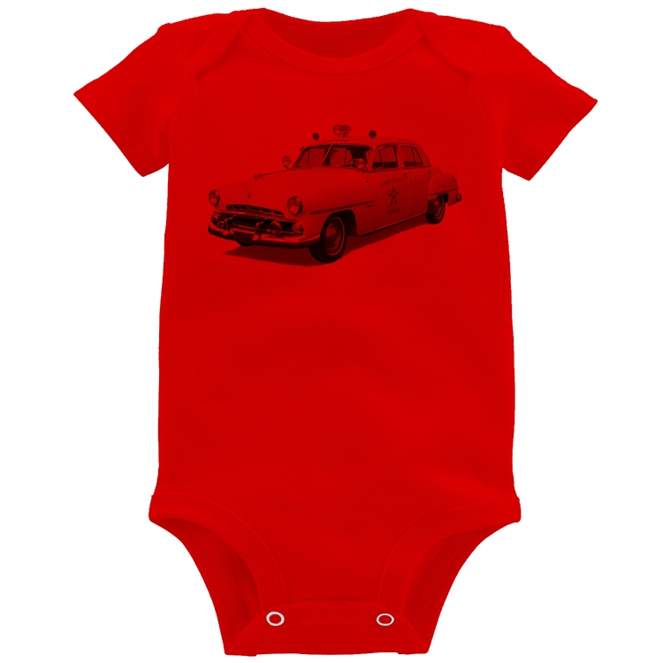 Body Bebê Sheriff Car - Vermelho