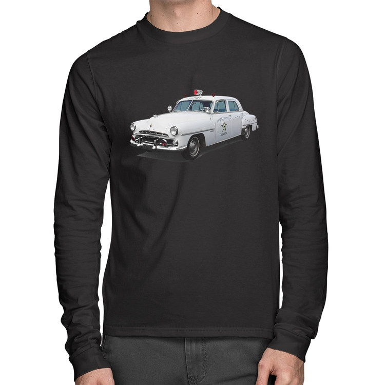 Camiseta Algodão Sheriff Car Manga Longa
