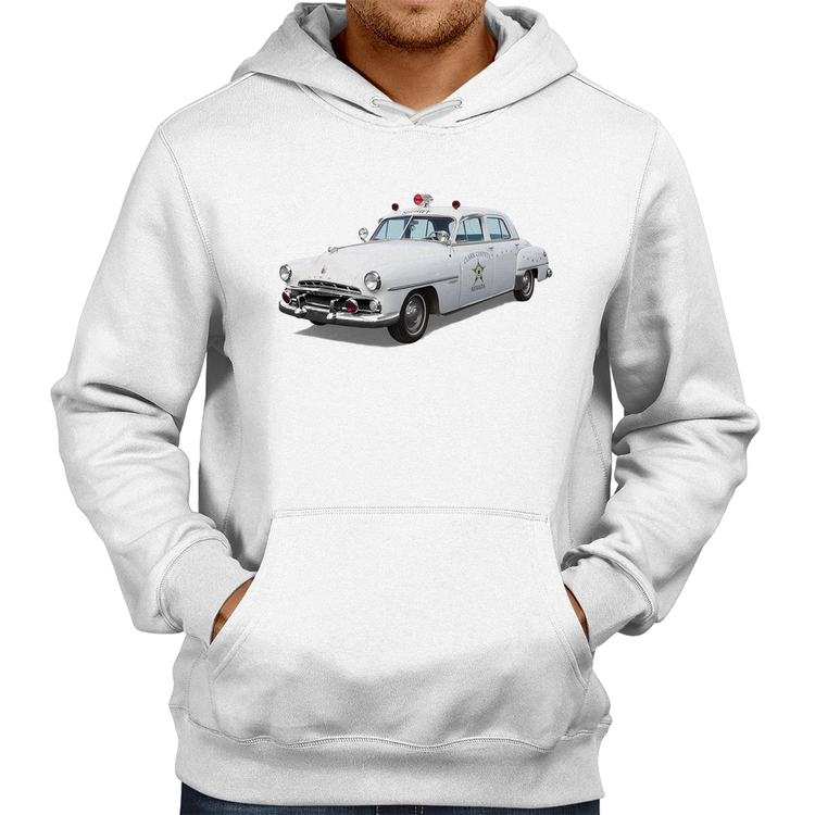 Moletom Sheriff Car - Branco