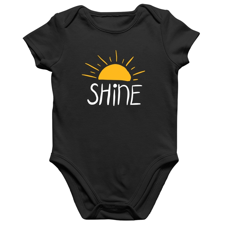Body Bebê Algodão Shine