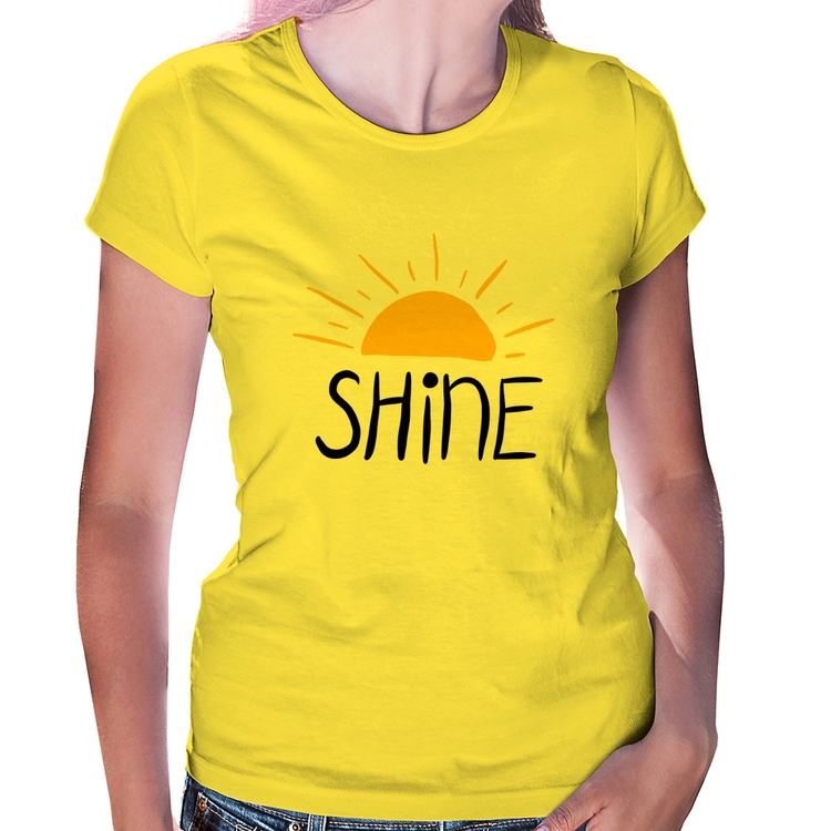 Baby Look Shine - Amarela