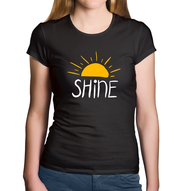 Baby Look Algodão Shine