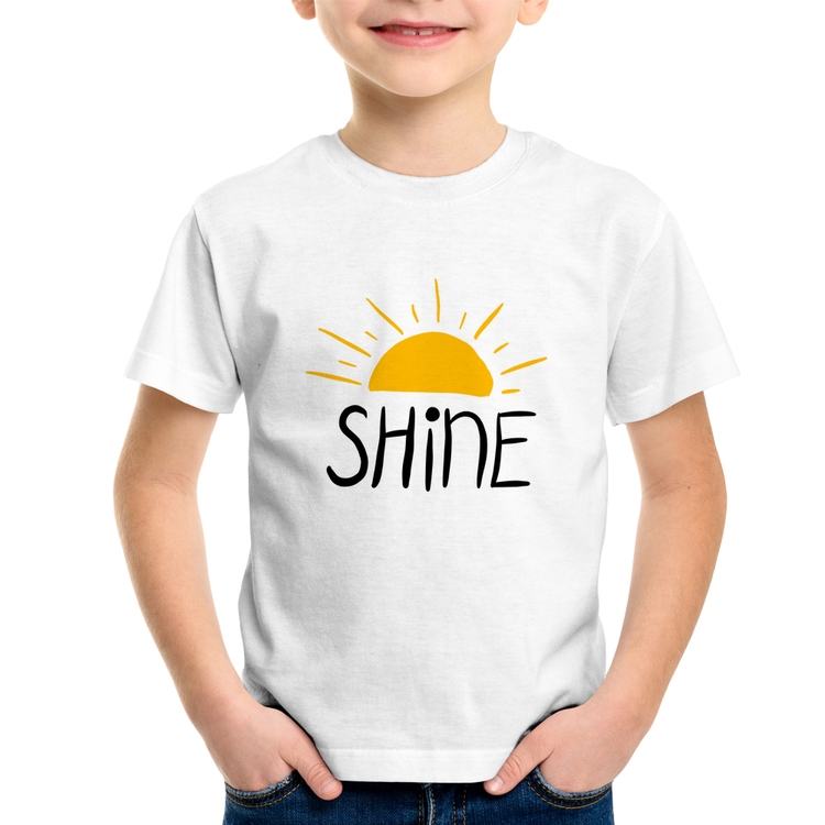 Camiseta Infantil Shine