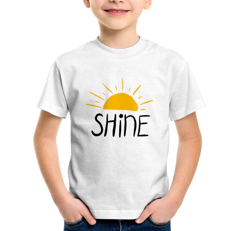 Camiseta Infantil Shine