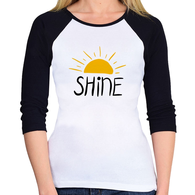 Baby Look Raglan Shine Manga 3/4