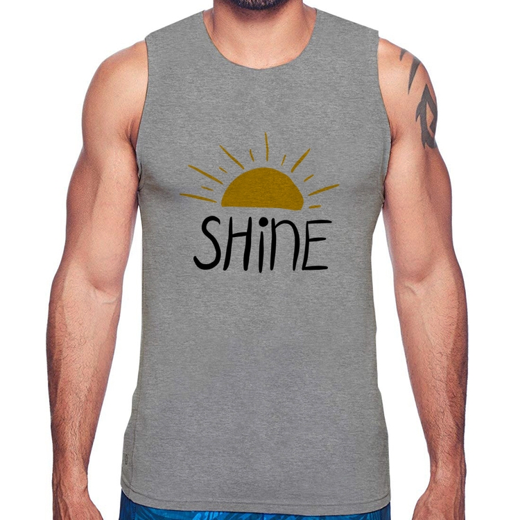 Regata Shine - Cinza