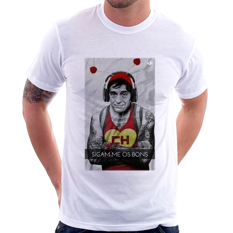 Camiseta Sigam-me os bons