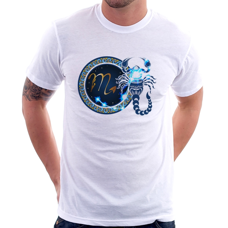 Camiseta Signo Escorpião Astrologia
