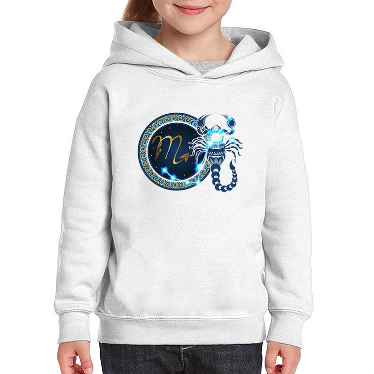 Moletom Infantil Signo Escorpião Astrologia